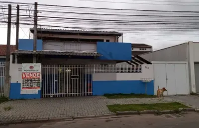 Casa com 8 quartos à venda na rua marcos baggio, fazendinha, curitiba, 250 m2 por r$ 600.000