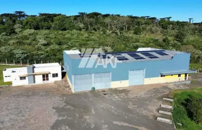 Barracao/galpao para locacao no  distrito m. bormann, chapeco