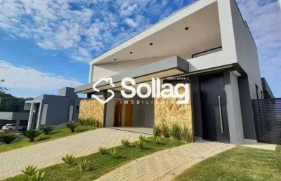Casa contemporânea à venda no condomínio santa isabel ii em louveira , interior de são paulo.