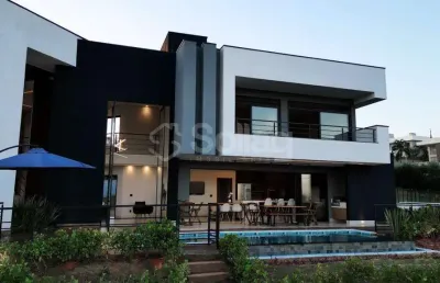 Casa luxuosa para comprar no condomínio campo de toscana em vinhedo, interior de são paulo.