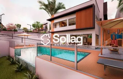 Casa em condomínio para comprar no mont blanc village em vinhedo, são paulo.