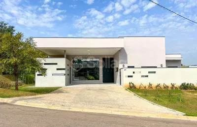 Casa em condomínio à venda no condomínio terras de santa teresa em itupeva, são paulo.