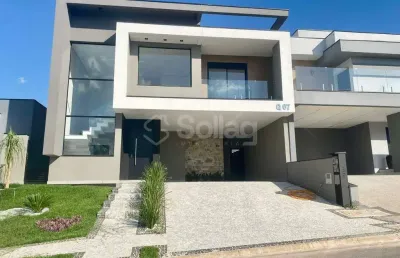 Casa nova à venda no condomínio mont'alcino em valinhos - interior de são paulo.
