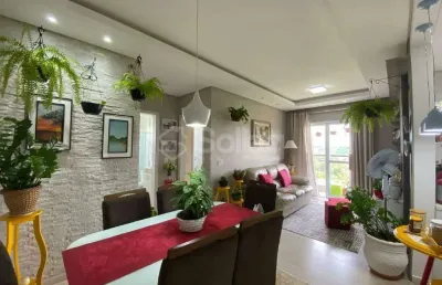 Apartamento a venda no residenziale san pietro no bairro jardim eldorado em vinhedo, interior de são paulo.