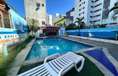 Casa em condomínio fechado com 3 quartos para alugar na avenida senador pinheiro machado, --, marapé, santos por r$ 6.987