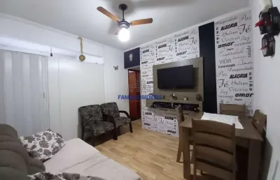 Apartamento com 2 quartos à venda na rua carlos gomes, --, campo grande, santos por r$ 335.000