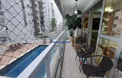 Apartamento com 4 quartos à venda na rua januário dos santos, --, aparecida, santos por r$ 1.200.000