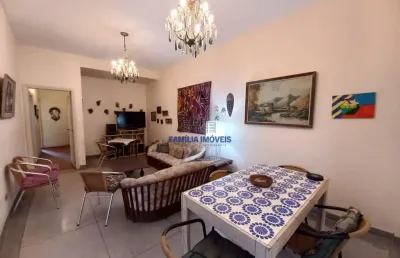 Apartamento com 3 quartos à venda na carlos affonseca, --, gonzaga, santos por r$ 950.000