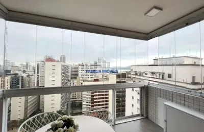 Apartamento com 1 quarto à venda na rua da paz, --, boqueirão, santos por r$ 795.000