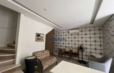 Casa comercial para alugar na rua joaquim távora, --, vila mathias, santos por r$ 6.000