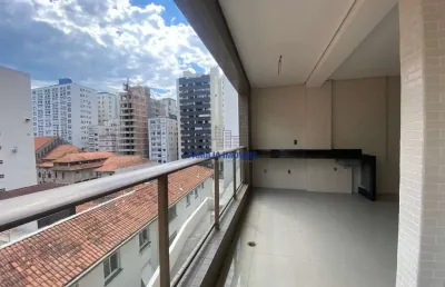 Apartamento com 3 quartos à venda na avenida doutor epitácio pessoa, --, embaré, santos por r$ 1.600.000