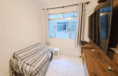 Apartamento com 1 quarto à venda na avenida nossa senhora das graças, --, vila valença, são vicente por r$ 200.000