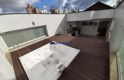Casa em condomínio fechado com 4 quartos à venda na rua humberto de campos, --, embaré, santos por r$ 1.600.000