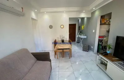 Apartamento com 1 quarto à venda na avenida affonso penna, --, aparecida, santos por r$ 318.000