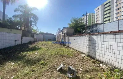 Terreno à venda na avenida senador feijó, --, vila mathias, santos por r$ 1.190.000