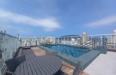 Apartamento com 2 quartos à venda na rua general rondon, --, aparecida, santos por r$ 875.000