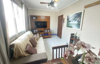 Apartamento com 2 quartos à venda na rua tenente durval do amaral, --, catiapoa, são vicente por r$ 215.000