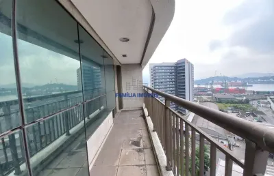Sala comercial à venda na visconde de embaré, --, valongo, santos por r$ 150.000