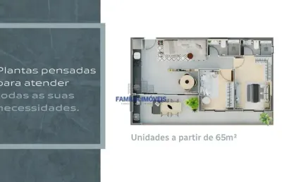 Apartamento com 2 quartos à venda na almirante moraes rego, --, ponta da praia, santos por r$ 1.079.000