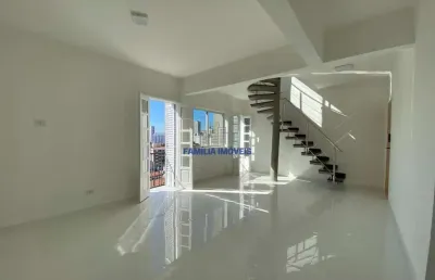 Cobertura com 2 quartos à venda na olímpio lima, --, vila belmiro, santos por r$ 849.000