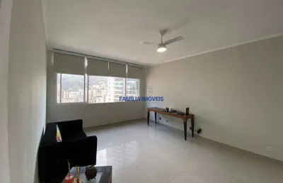Apartamento com 2 quartos à venda na avenida presidente wilson, --, josé menino, santos por r$ 590.000