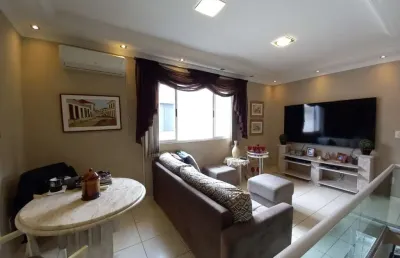 Casa em condomínio fechado com 3 quartos à venda na dona anita costa, --, jardim independência, são vicente por r$ 399.000