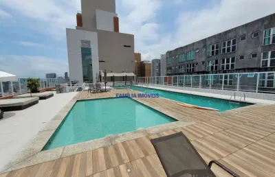 Apartamento com 1 quarto à venda na rua josé caballero, --, gonzaga, santos por r$ 848.000