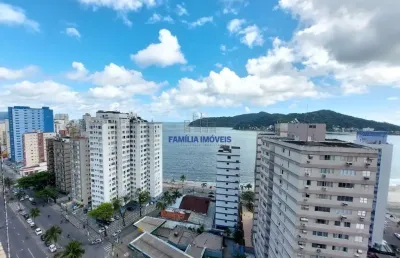Apartamento com 1 quarto à venda na avenida presidente wilson, --, centro, são vicente por r$ 230.000