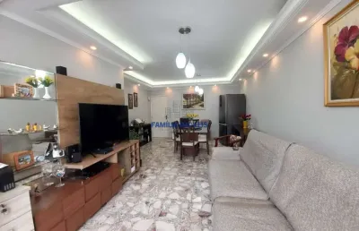 Apartamento com 3 quartos à venda na avenida presidente wilson, --, itararé, são vicente por r$ 600.000