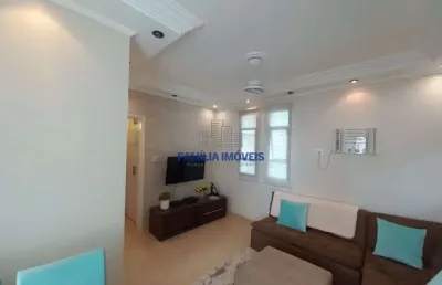 Apartamento com 2 quartos à venda na avenida presidente wilson, --, centro, são vicente por r$ 370.000