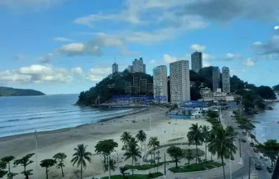 Apartamento com 3 quartos à venda na avenida manoel da nóbrega, --, itararé, são vicente por r$ 1.200.000
