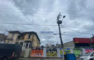 Terreno comercial para alugar na avenida conselheiro nébias, --, vila mathias, santos por r$ 45.000