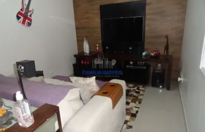 Casa em condomínio fechado com 3 quartos à venda na josé gonçalves da mota j, --, vila belmiro, santos por r$ 825.000