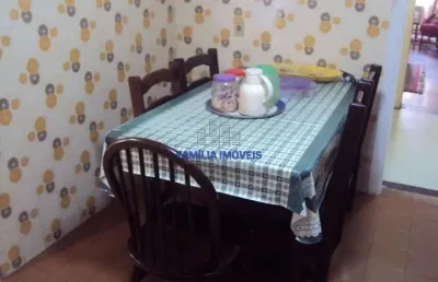 Casa em condomínio fechado com 3 quartos à venda na doutor assis corrêa, --, gonzaga, santos por r$ 1.800.000