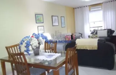 Apartamento com 2 quartos à venda na rua tibiriçá, --, centro, são vicente por r$ 370.000