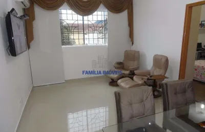 Casa em condomínio fechado com 3 quartos à venda na doutor cesário bastos, --, vila belmiro, santos por r$ 750.000