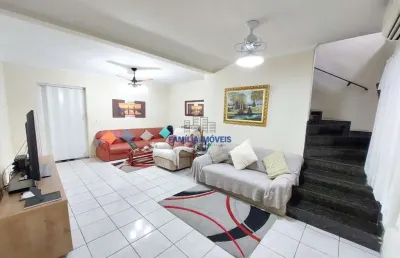 Casa em condomínio fechado com 2 quartos à venda na rua evaristo da veiga, --, campo grande, santos por r$ 1.100.000