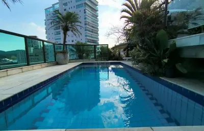 Cobertura com 6 quartos à venda na general san martin, --, ponta da praia, santos por r$ 3.180.000