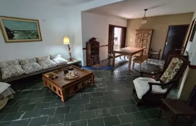 Casa em condomínio fechado com 3 quartos à venda na avenida marjory da silva prado, --, balneário praia do pernambuco, guarujá por r$ 880.000