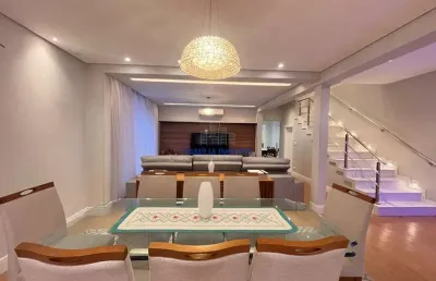 Casa em condomínio fechado com 4 quartos à venda na rua paraíba, --, pompéia, santos por r$ 3.190.000