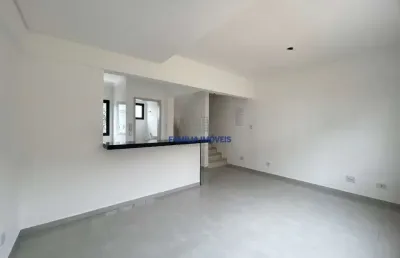 Casa em condomínio fechado com 2 quartos à venda na rodrigo silva, --, macuco, santos por r$ 559.000