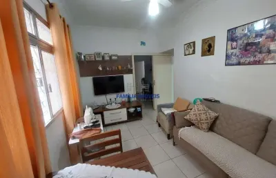 Apartamento com 1 quarto à venda na rua euclides da cunha, --, gonzaga, santos por r$ 330.000
