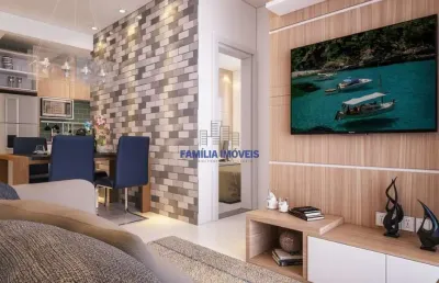 Apartamento com 2 quartos à venda na coari, --, parque são vicente, são vicente por r$ 363.790