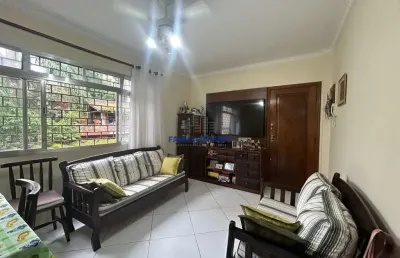 Apartamento com 1 quarto à venda na rua rangel pestana, --, centro, são vicente por r$ 250.000