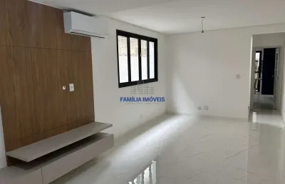 Casa em condomínio fechado com 3 quartos à venda na alberto baccarat, --, boqueirão, santos por r$ 1.850.000