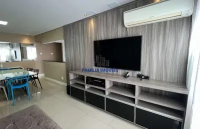 Apartamento com 2 quartos para alugar na avenida ana costa, --, vila mathias, santos por r$ 4.560