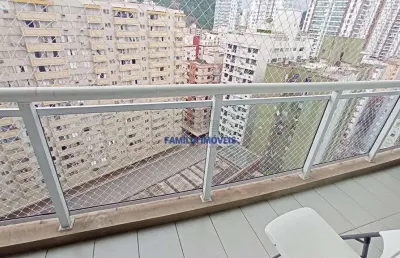 Apartamento com 1 quarto à venda na avenida presidente wilson, --, josé menino, santos por r$ 900.000