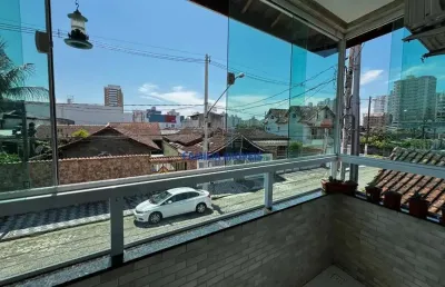 Casa em condomínio fechado com 2 quartos à venda na avenida luzia encarnação vidal, --, aviação, praia grande por r$ 357.000