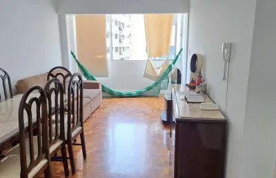 Apartamento com 1 quarto à venda na avenida presidente wilson, --, pompéia, santos por r$ 402.800