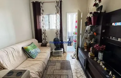 Apartamento com 2 quartos à venda na rua joão guerra, --, macuco, santos por r$ 255.000